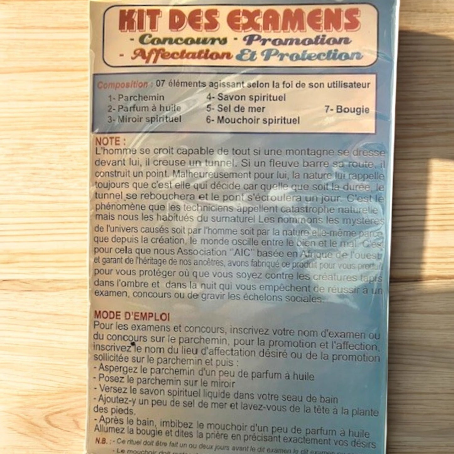 Kit des Examens – Concours, Promotion, Affectation & Protection