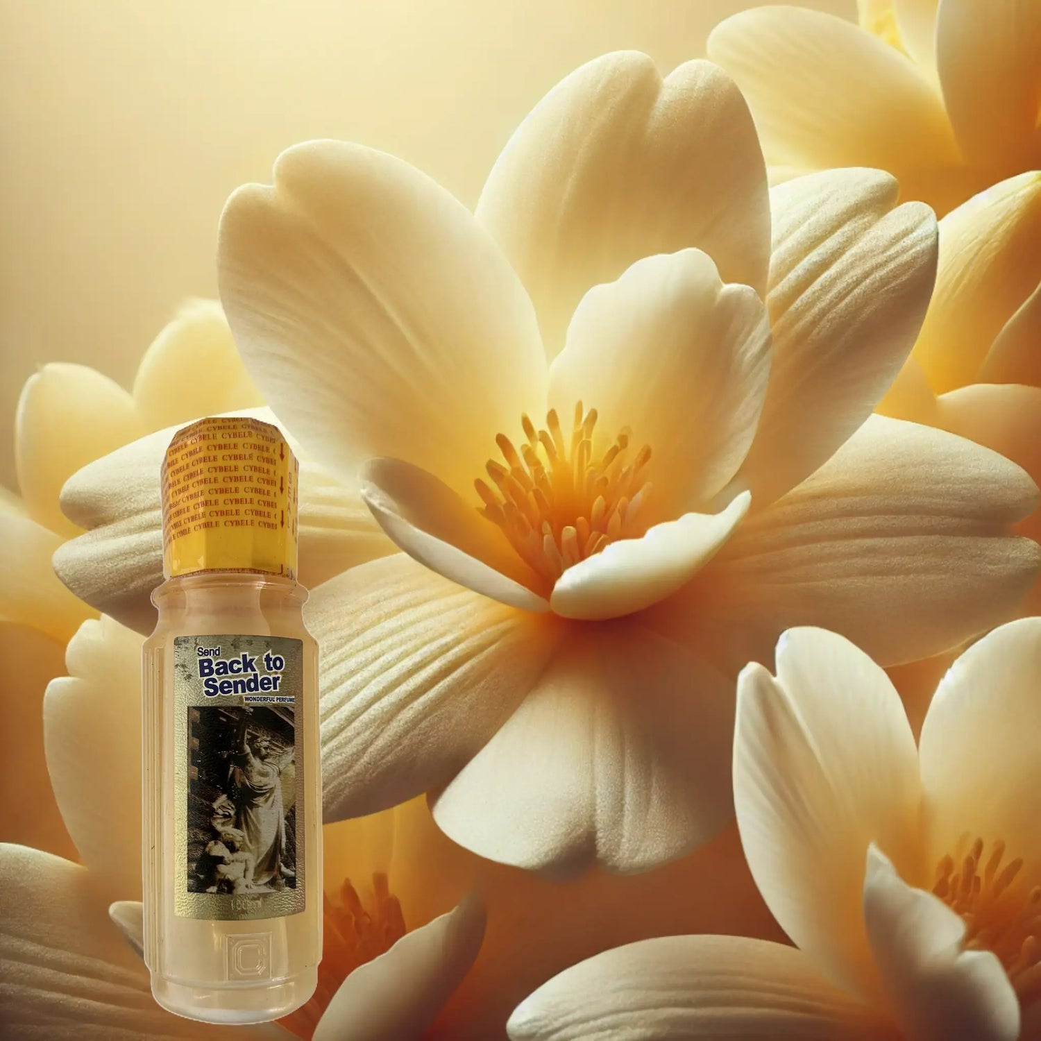 Bouteille de parfum back to sender