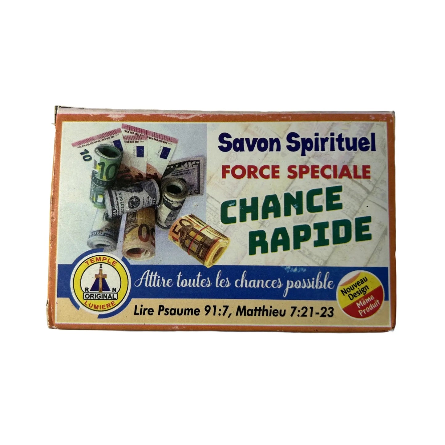 Boite de savon spirituel chance rapide