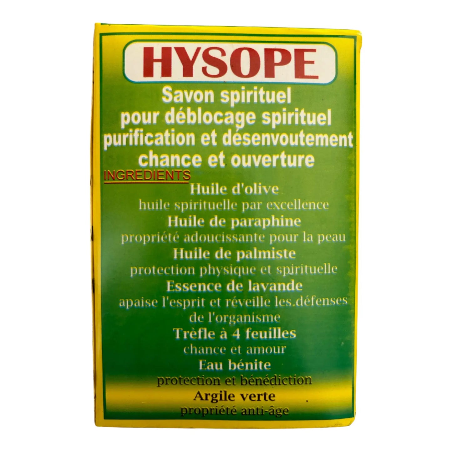 Savon Spirituel Hyssop (Hysope)