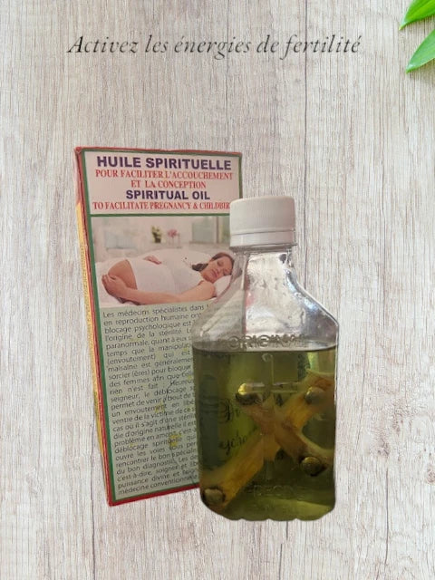 Huile Spirituelle pour faciliter l'Accouchement et la Conception