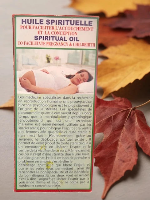 Huile Spirituelle pour faciliter l'Accouchement et la Conception