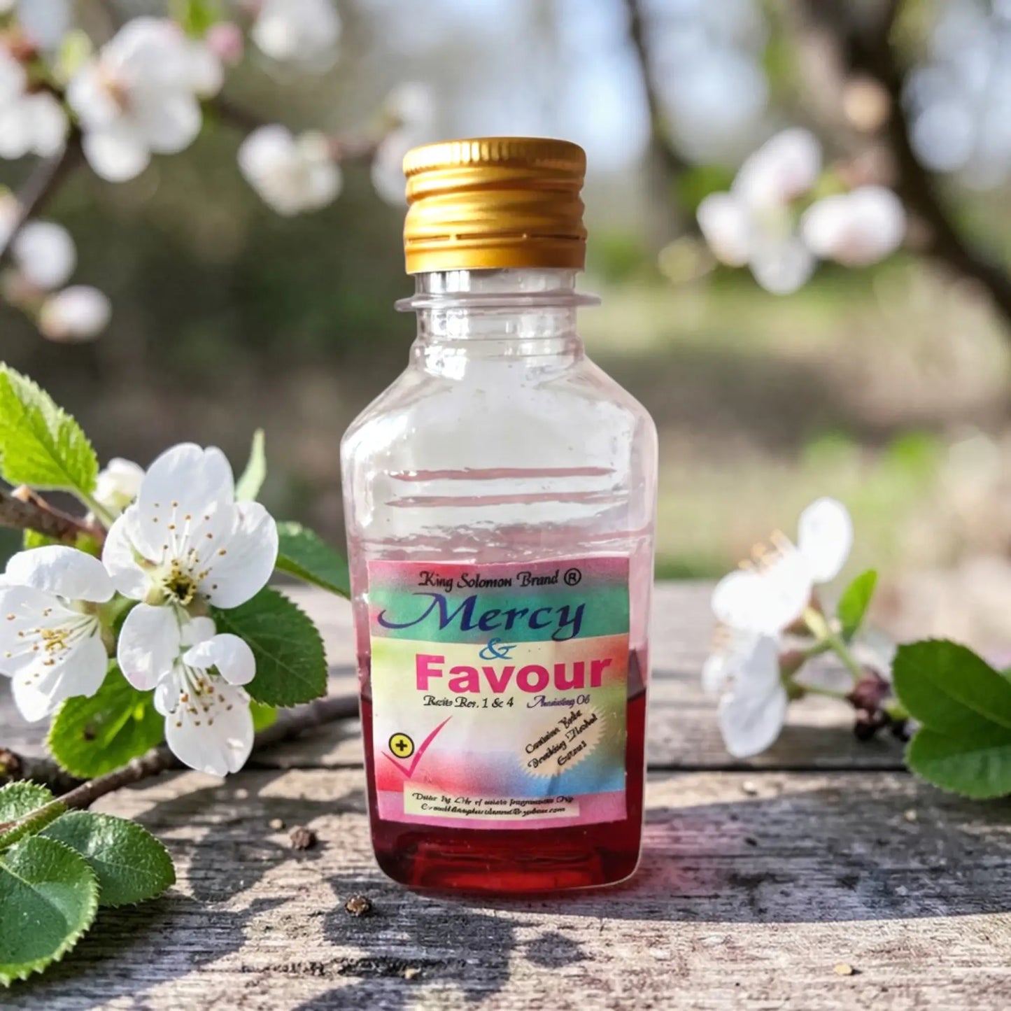 Huile d’onction Mercy & Favour : Grâce et Protection