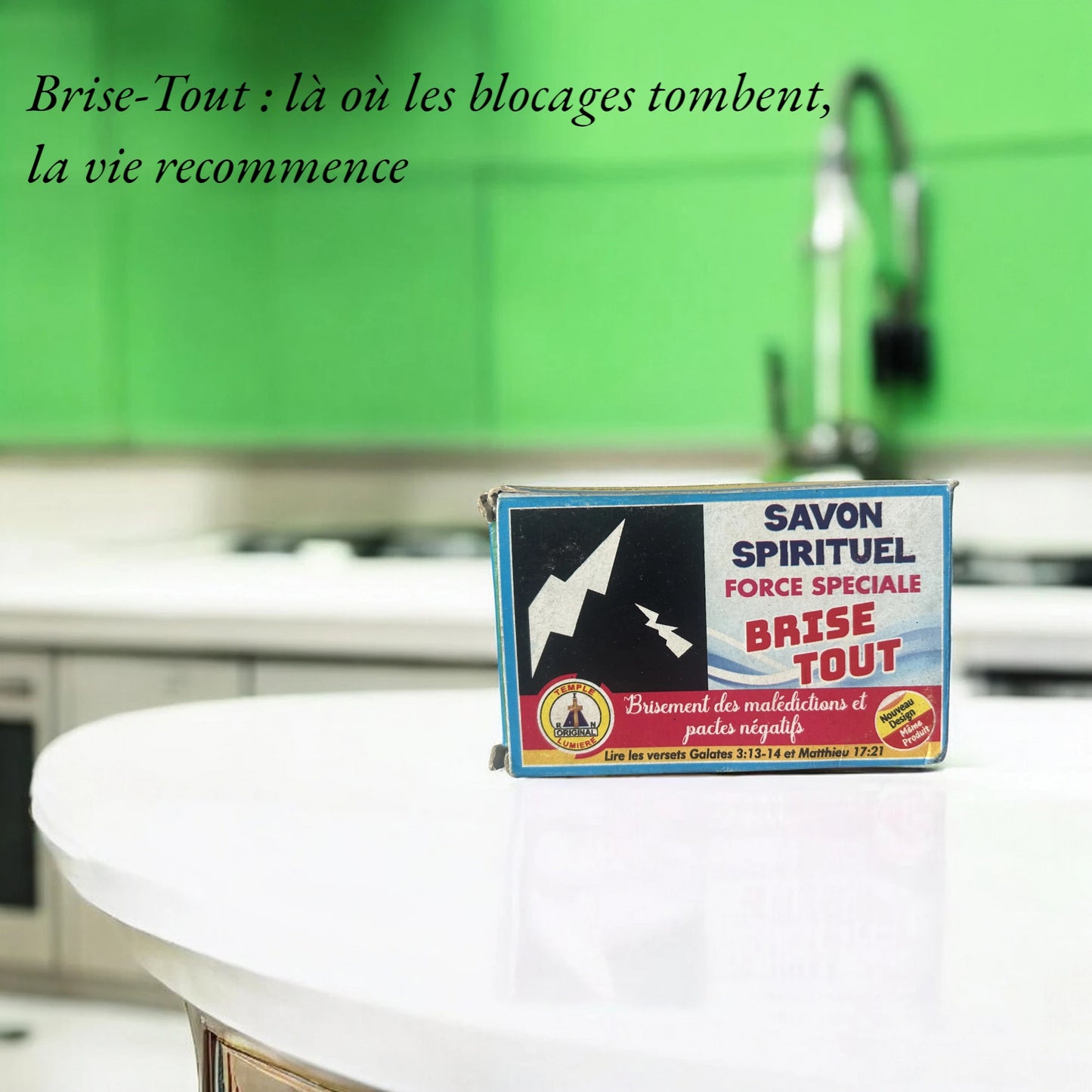 Savon Spirituel BRISE TOUT : Brisement des Malédictions et Pactes Négatifs