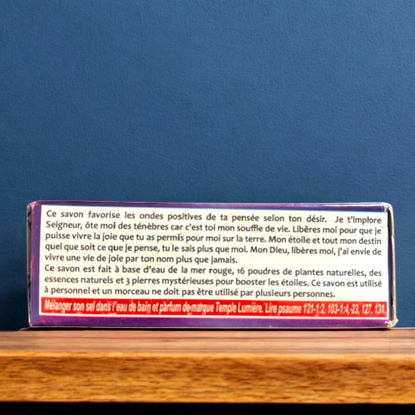 Savon Spirituel Etoile de Ma Vie