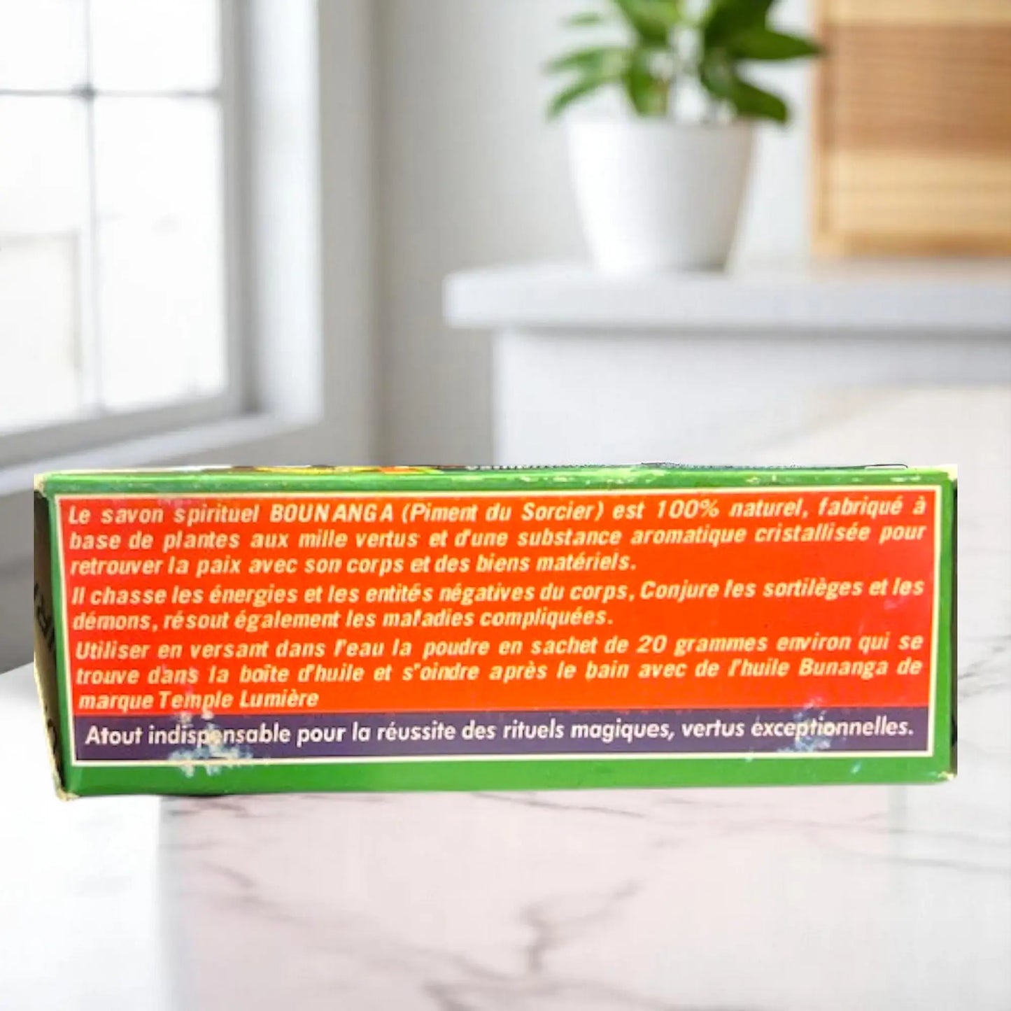 Savon Spirituel BUNANGA – Piment des Sorciers