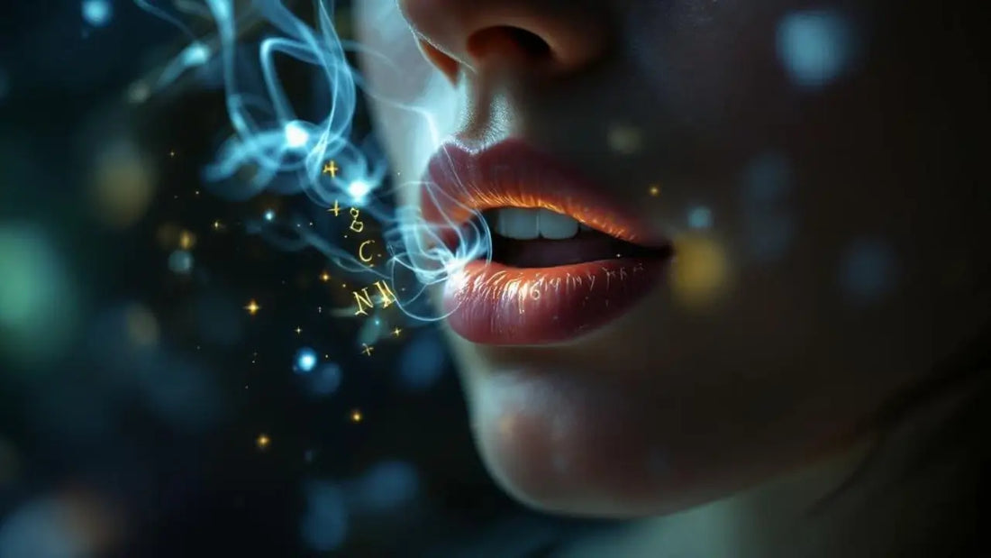 Des sons dorés sortant de lèvres