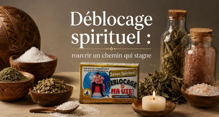 Collection de produits de déblocage spirituel