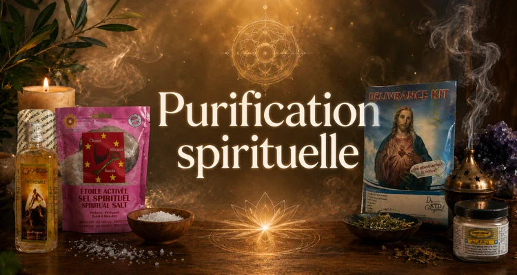 collection de produits de purification spirituelle