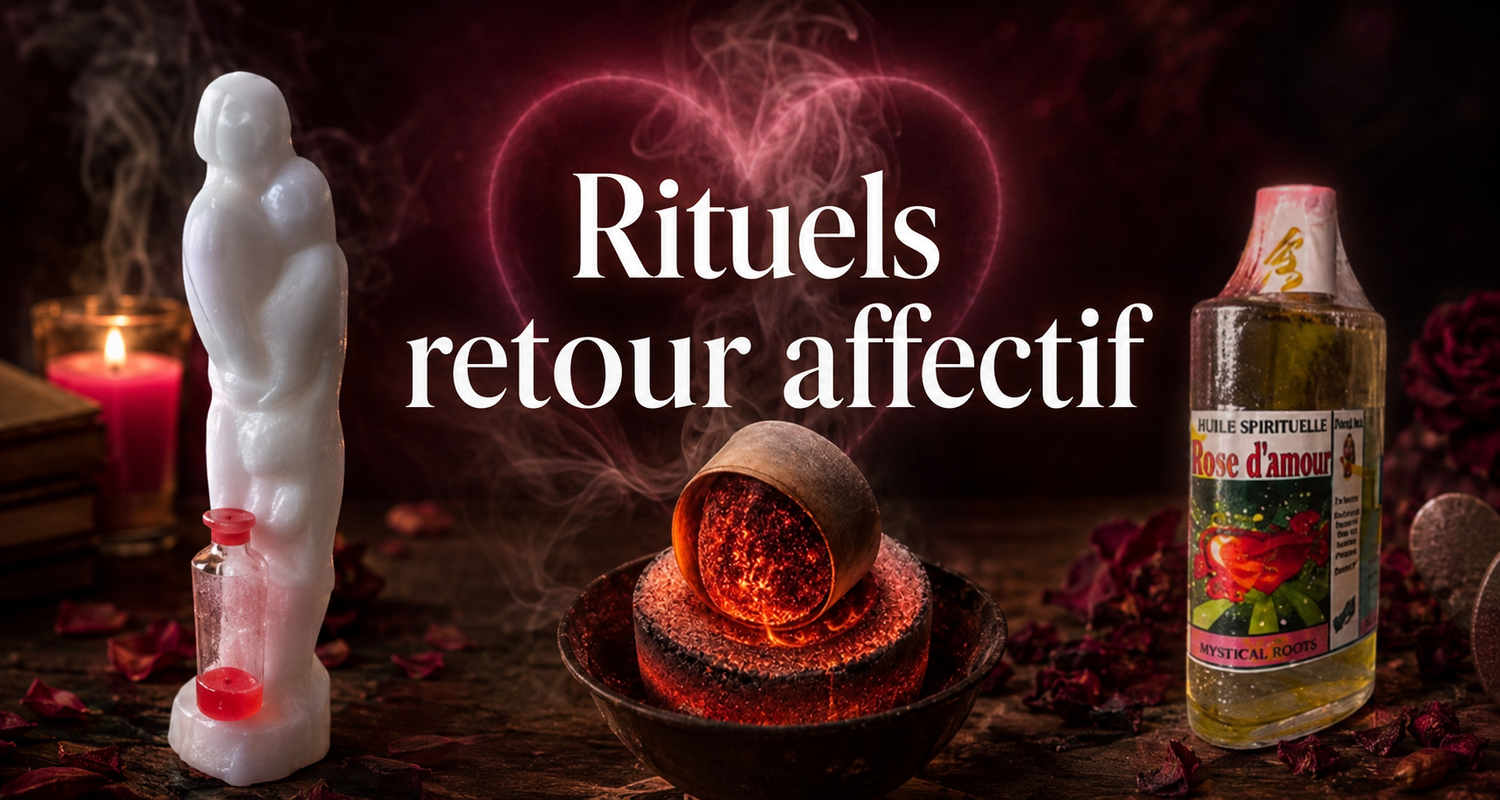 Collection de rituels pour le retour affectif