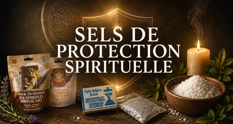 collection de sels de protection spirituelle