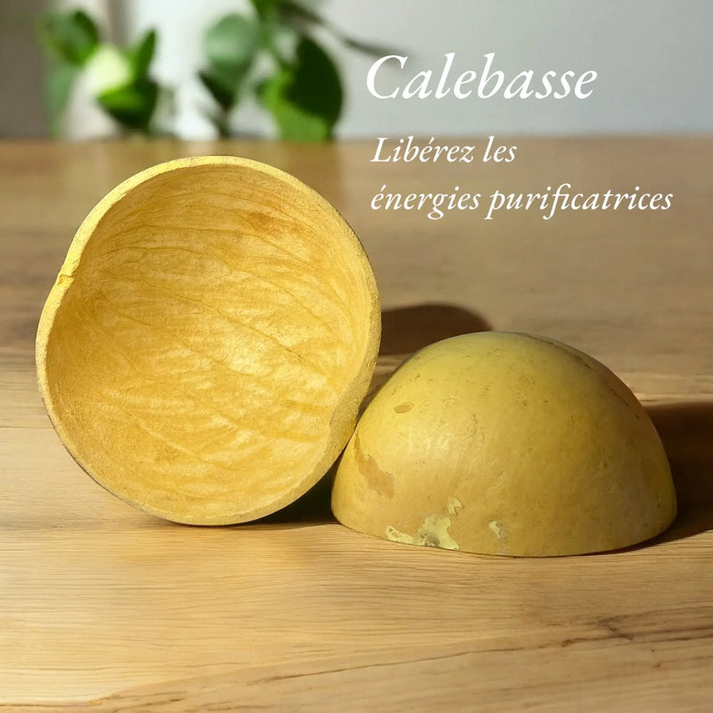 Deux demi calebasse