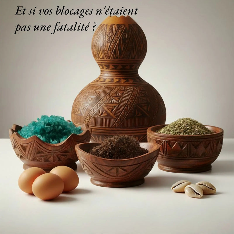 Coffret Ouverture des Chemins – Rituel de Déblocage Traditionnel 3 Jours pour rompre les nœuds, retrouver son étoile et agir sur les blocages spirituels, karmiques et transgénérationnels.