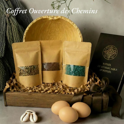 Coffret Ouverture des Chemins – Rituel de Déblocage Traditionnel 3 Jours