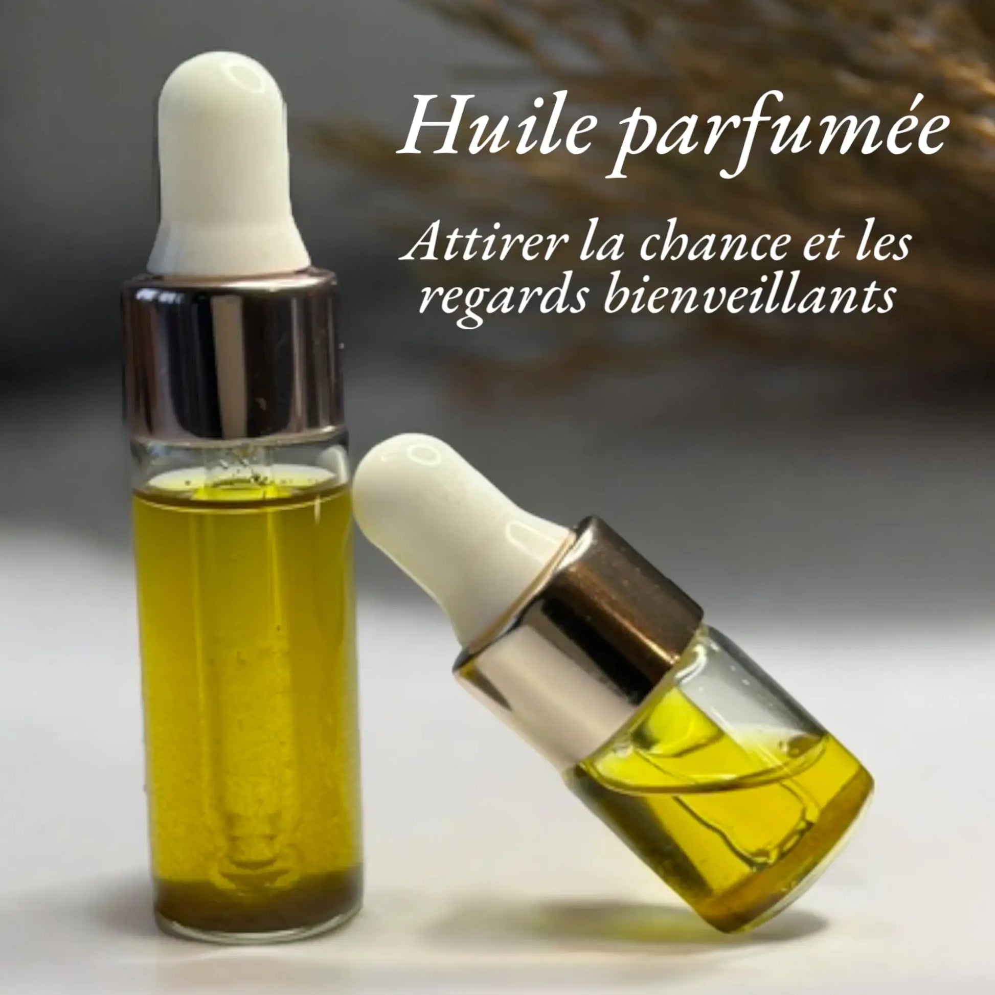 Attirer la chance et les regards bienveillants grâce à l'Huile parfumée d’attraction incluse dans le coffret d'attirance