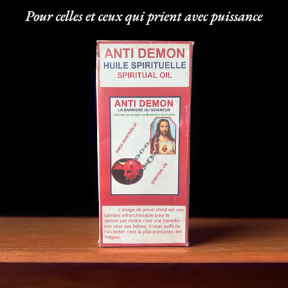 Huile Spirituelle Anti-Démon - "La barrière du Seigneur"