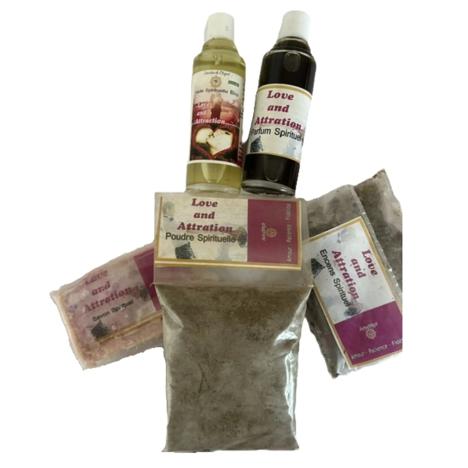 Contenu du kit love and attraction