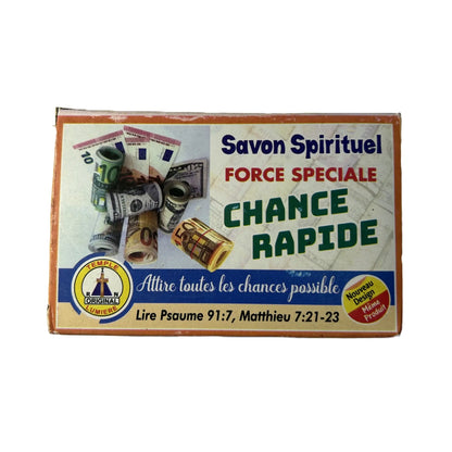 Boite de savon spirituel chance rapide