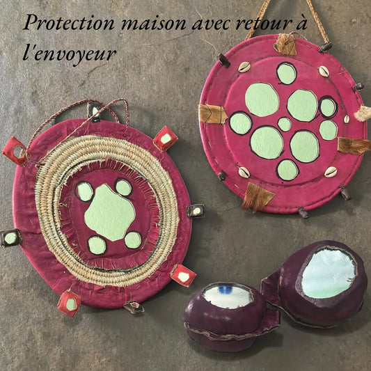Amulette de Protection Maison avec Retour à l’Envoyeur