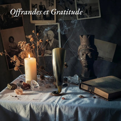 Coupe Rituelle pour Autels Spirituels et Offrandes