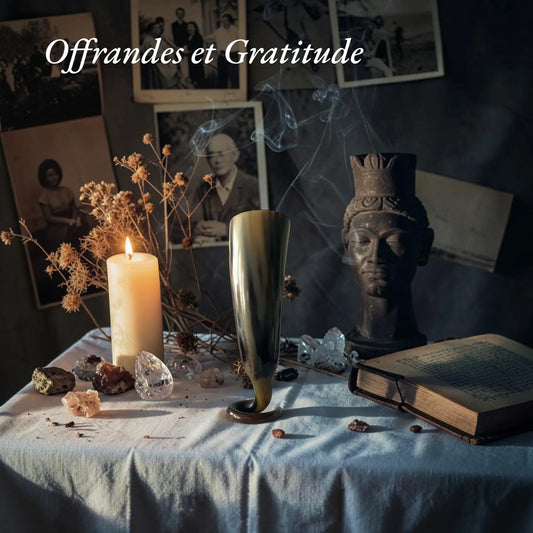 Coupe Rituelle pour Autels Spirituels et Offrandes