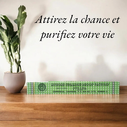 Boite d'encens 999 pour attirer la chance et purifier votre vie