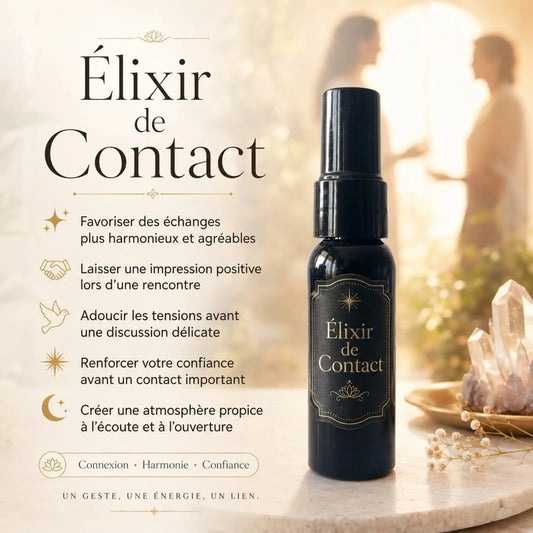Élixir de Contact | Eau parfumée pour vos rencontres
