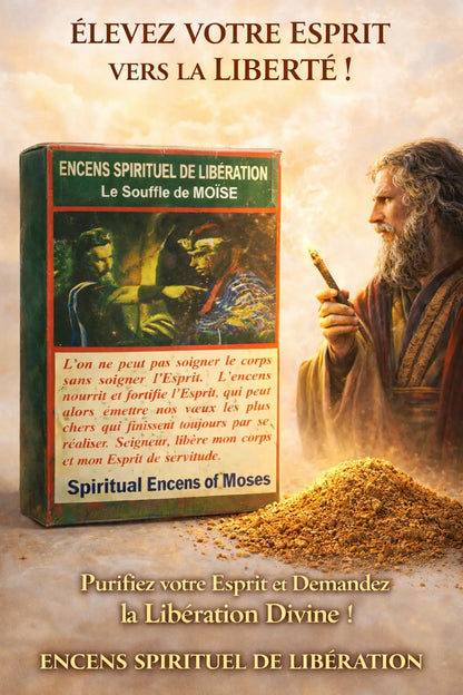 Encens Spirituel de Libération LE SOUFFLE DE MOISE