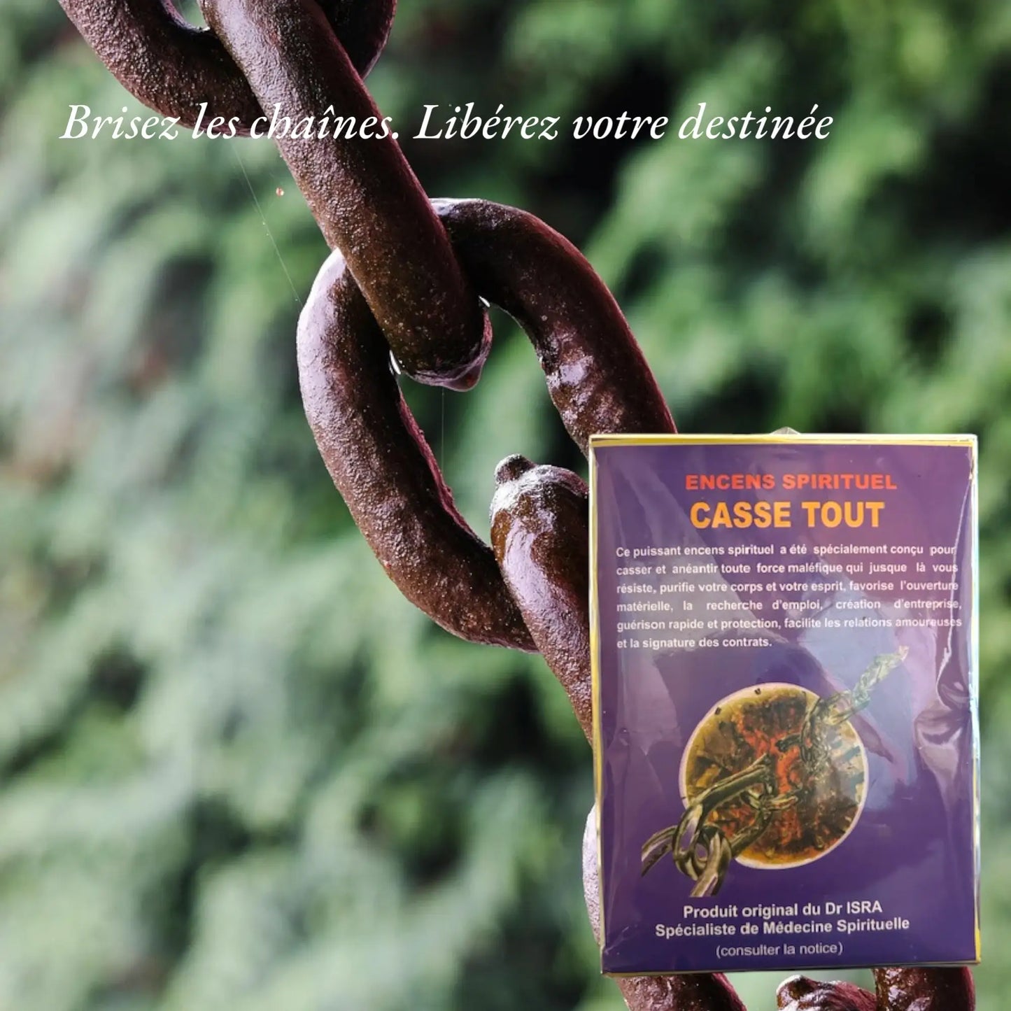 Encens Spirituel Casse Tout  –  Dr. Isra