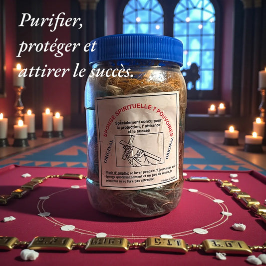 Eponge Spirituelle 7 pouvoirs