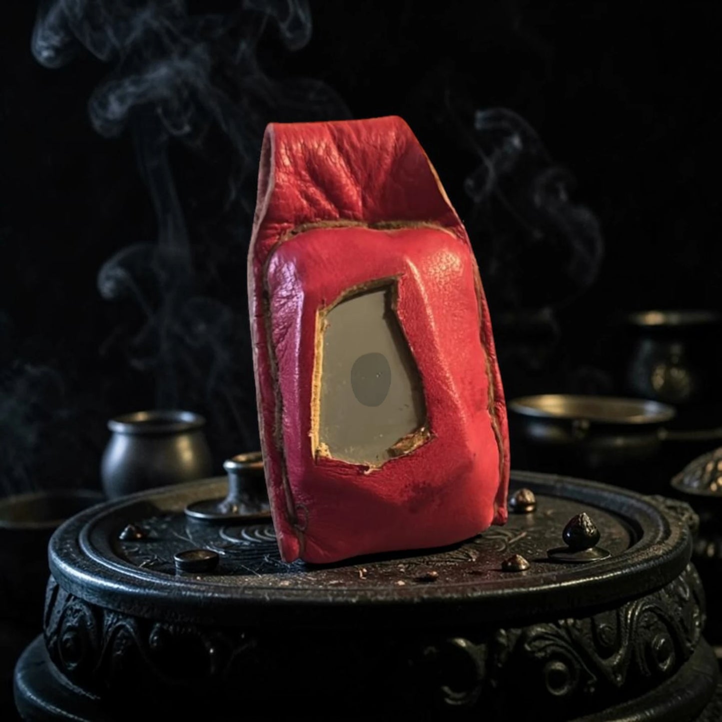 Amulette de Protection & retour à l'envoyeur – 100 % cuir (1 pièce)