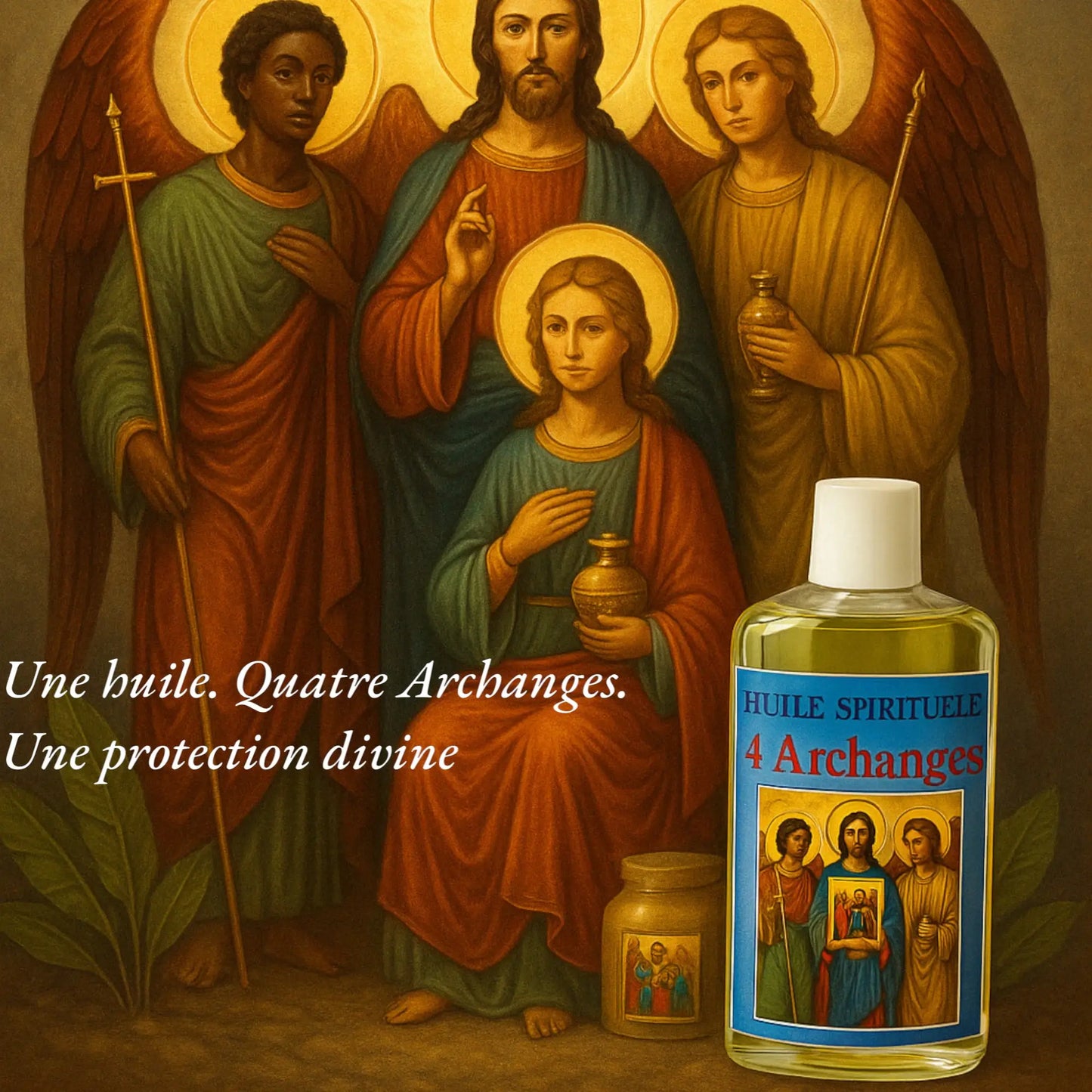 Huile Spirituelle 4 Archanges