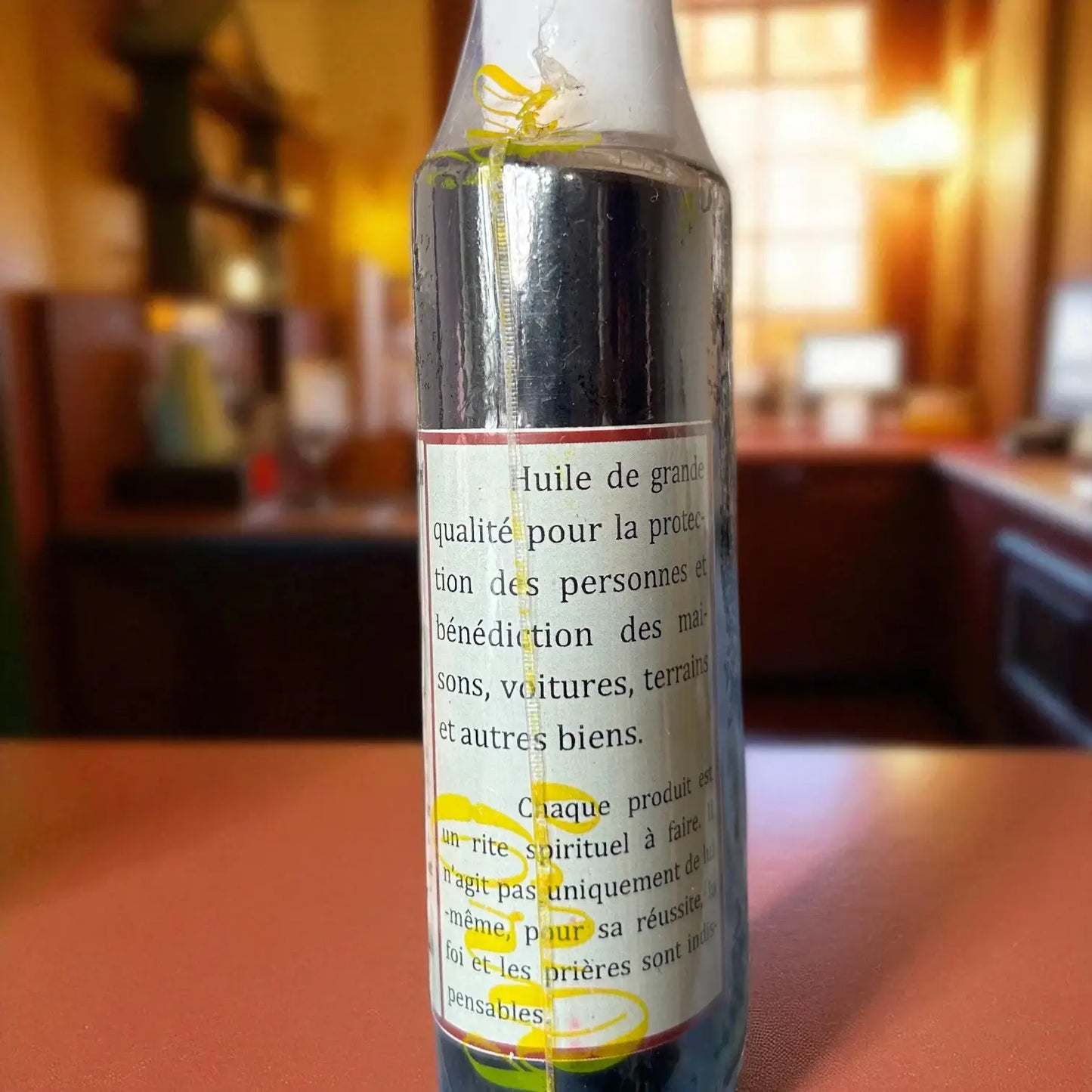 Huile Spirituelle Arme Tranchante – Protection des êtres et des biens