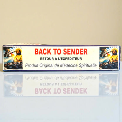 Tranche de la boit d'huile back to sender
