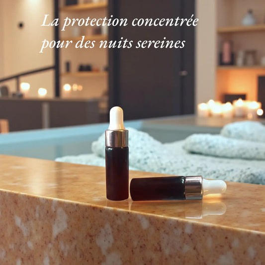 Huile Spirituelle Bouclier de Nuit – Formule Concentrée 15ml
