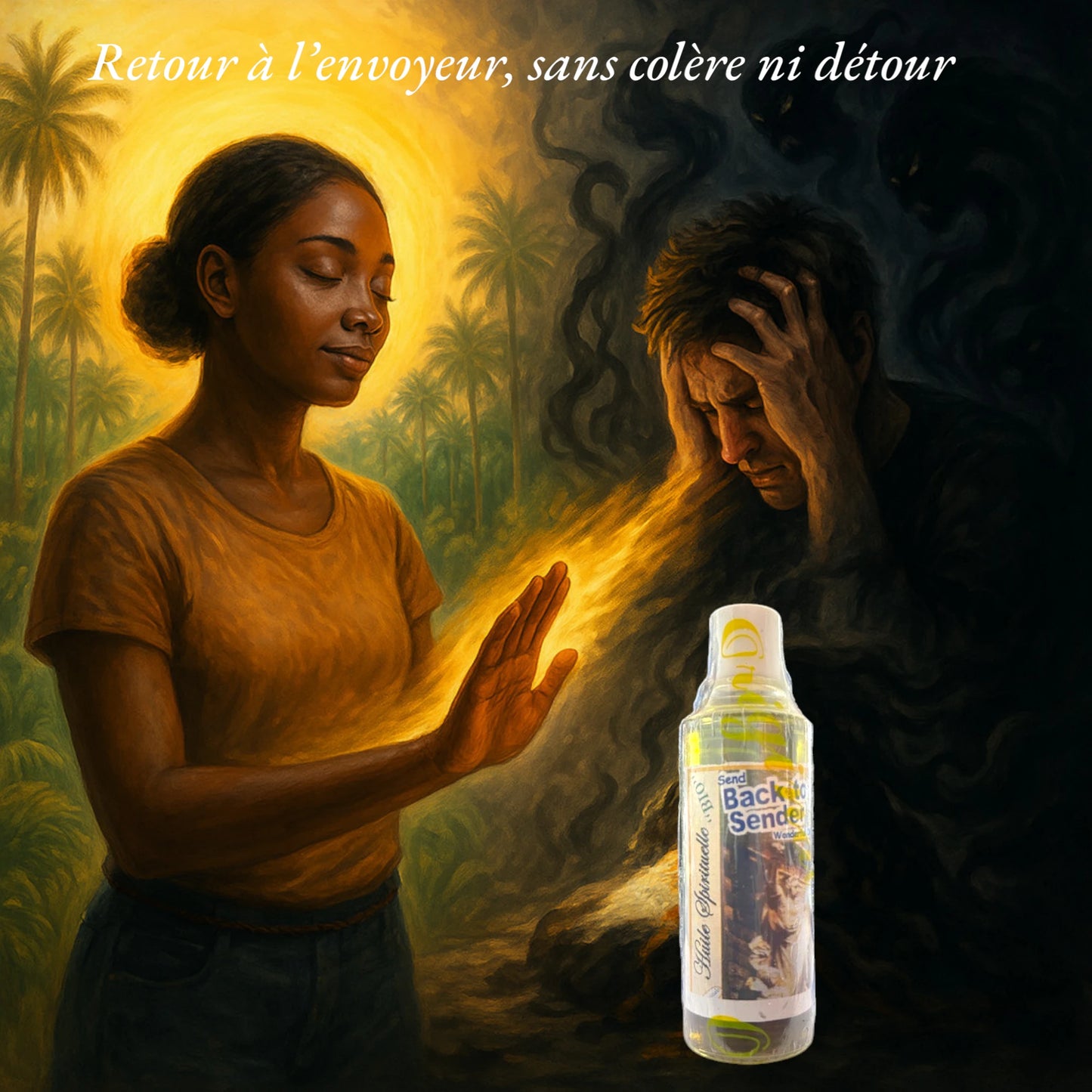 Huile Spirituelle “Back to Sender” "Retour à l'Envoyeur"