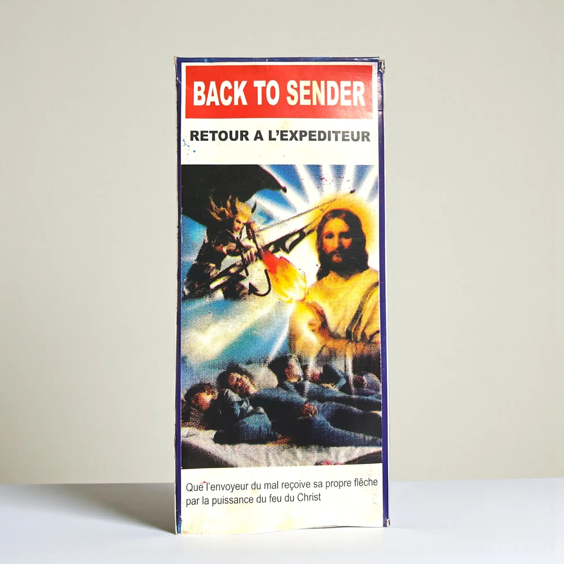 Boite de l'huile back to sender, retour à l'expéditeur