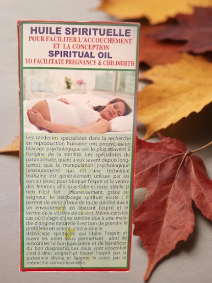 Huile Spirituelle pour faciliter l'Accouchement et la Conception
