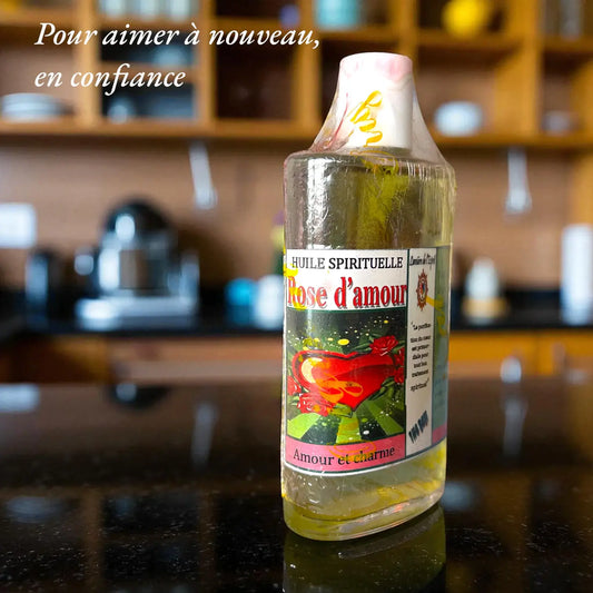 Huile Spirituelle Rose d’Amour – Amour et Charme