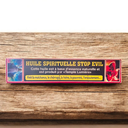 Huile Spirituelle Miraculeuse STOP EVIL Magique