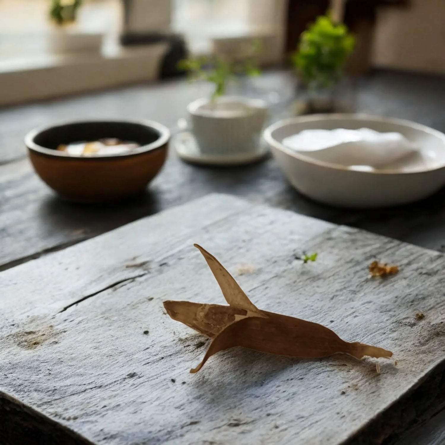 jujube posée sur une table de cusine