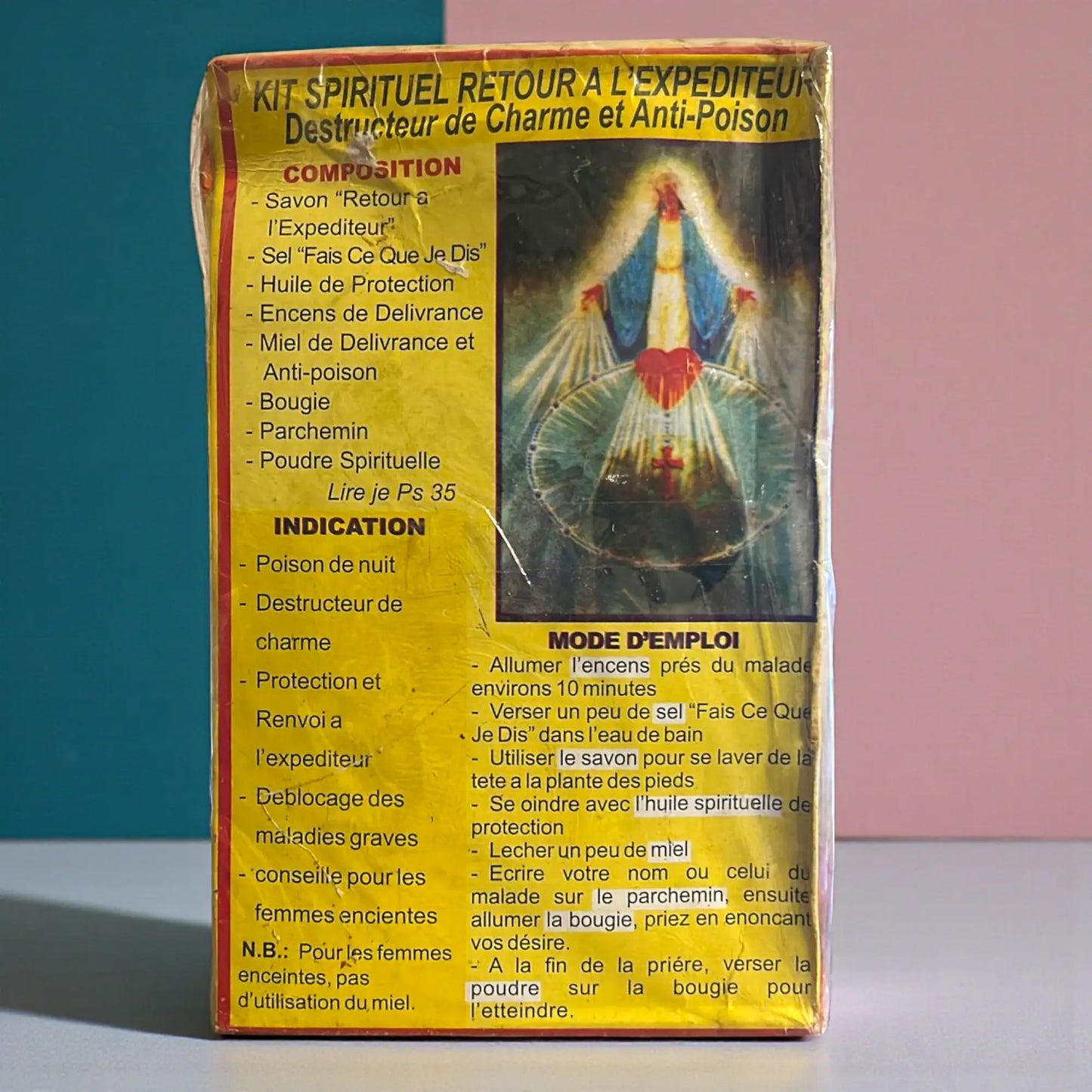 Kit Back to Sender - Anti Poison & Charme Destroyer