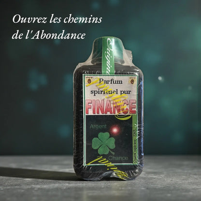 Flacon du parfum spirituel pur finance