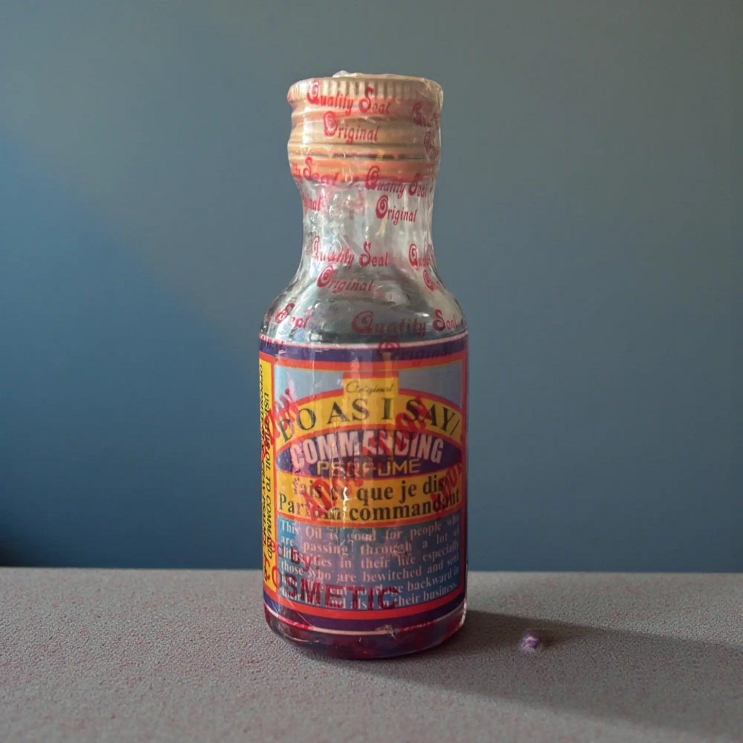 Parfum Commanding "Do as i Say"