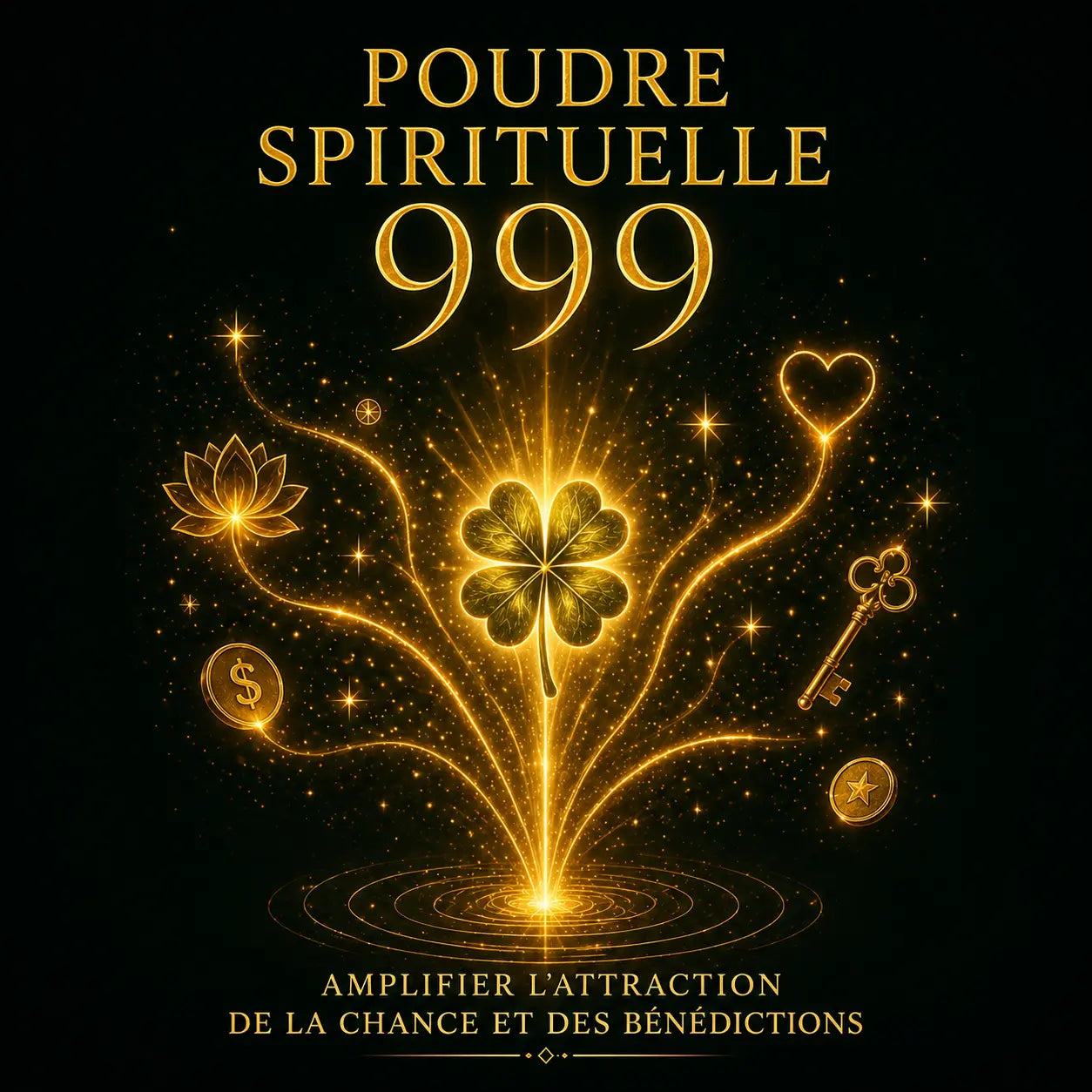Image qui symbolise l'effet d'amplification des chances avec la poudre 999