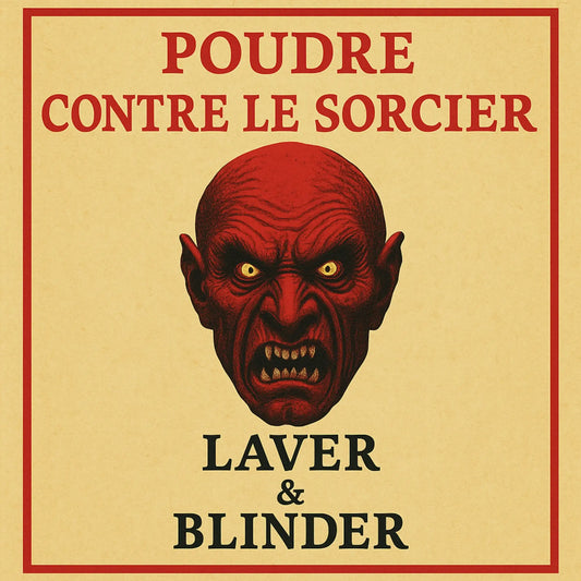 Poudre spirituelle "Contre le Sorcier – Laver & Blinder