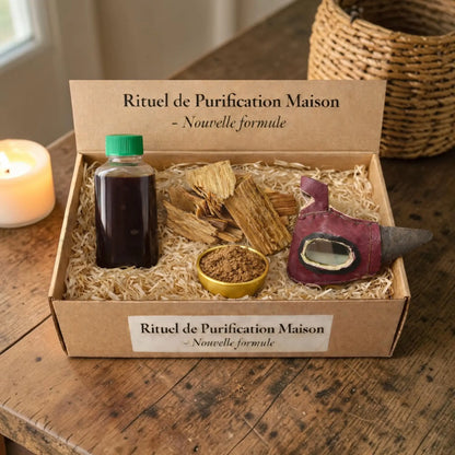 Boite du rituel de purification de la maison