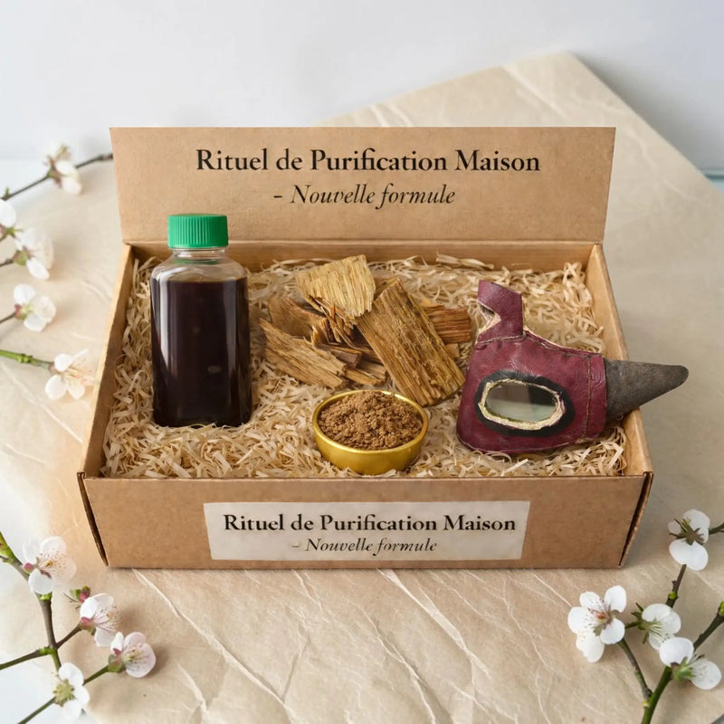 Coffret Rituel de Purification Maison : nettoyer les énergies négatives du foyer et retrouver une atmosphère apaisée