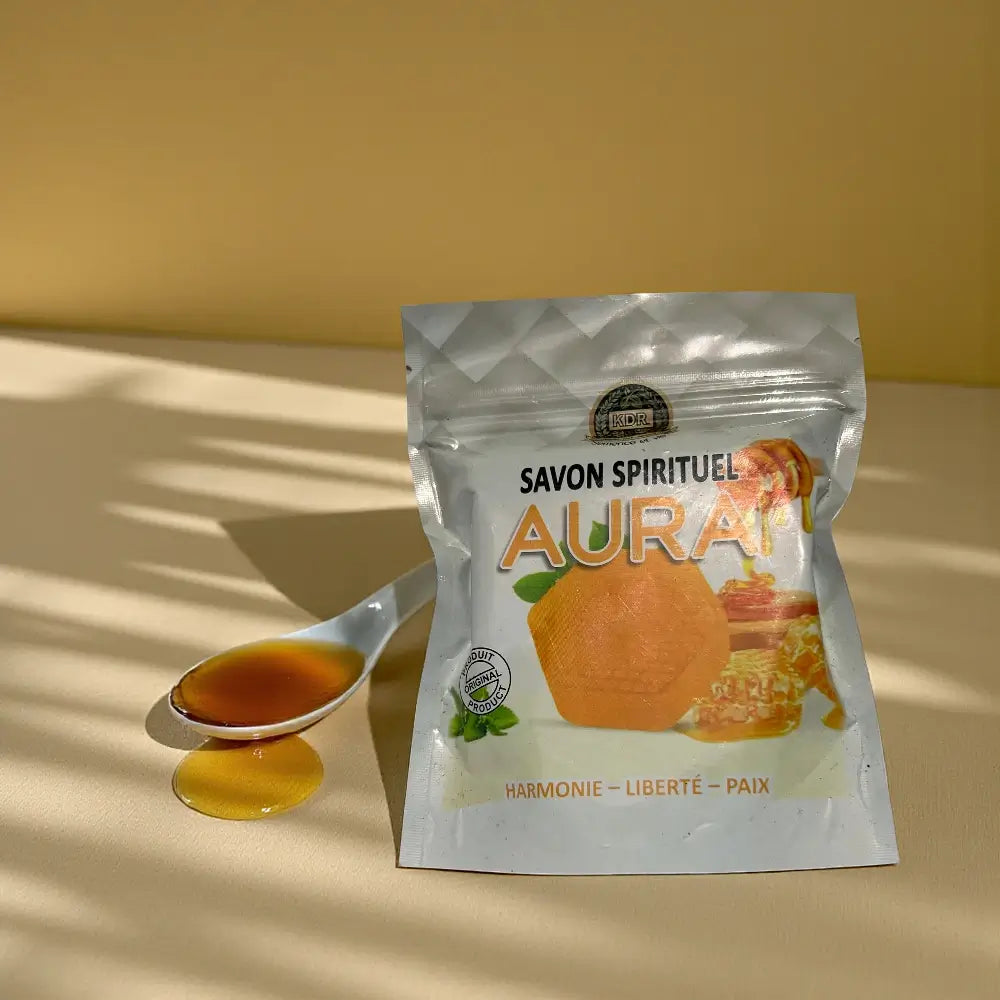 Sachet de savon spirituel au miel Aura 