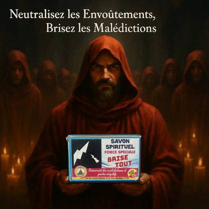Savon Spirituel BRISE TOUT : Brisement des Malédictions et Pactes Négatifs